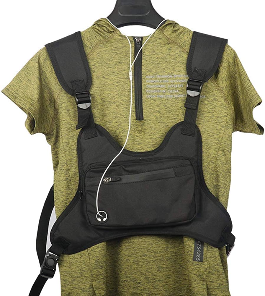ASRV チェストパック チェストポーチ ブラック Chest Packs | Running Chest Bags | ASRV