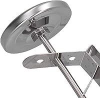 Vista 8 de Termómetro de agua, termómetro de marcación, termómetro de leche para vaporizar leche y café, termómetro para nevera, termómetro para cocinar