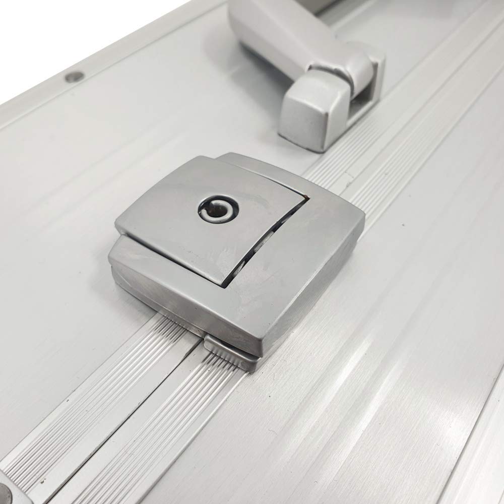 Pilotenkoffer mit Tragegurt von SONOVO aus Aluminium in Silber 45161 | Alukoffer, Aktenkoffer, Businesskoffer | Für den täglichen Geschäftseinsatz Kundentermine und Messebesuche