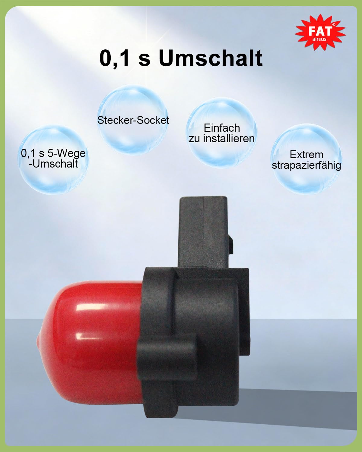 "AIRSUSFAT OEM 2203200104 per Mercedes W220 W219 W211 F02 2009-2013 per Audi Q7 A6C6 C5 A8 solenoide con sospensioni pneumatiche 4154033050, 4L069807A, 4 A, 4 L0698 007B, 7L8616007F, 2193200004"