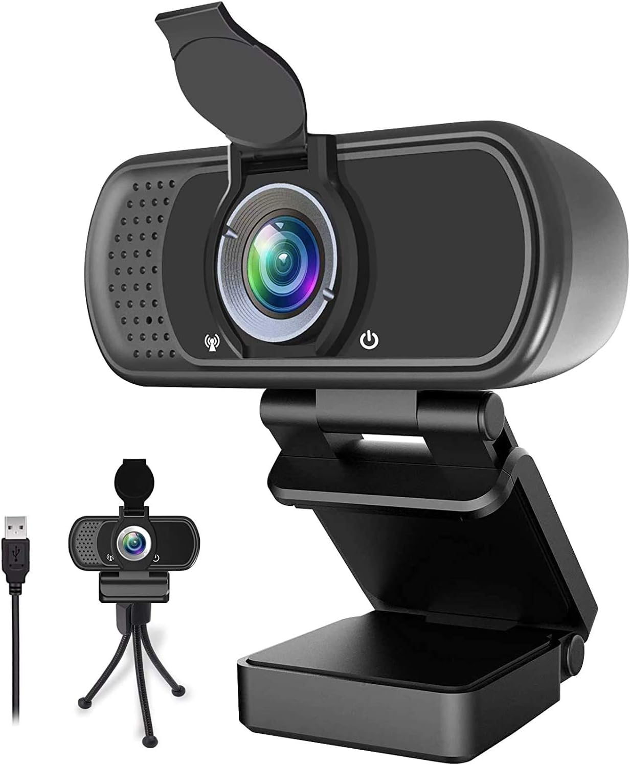 その他 HD PC CAMERA Amazon.com: Webcam HD 1080p ,Live Streaming HD Camera with Stereo