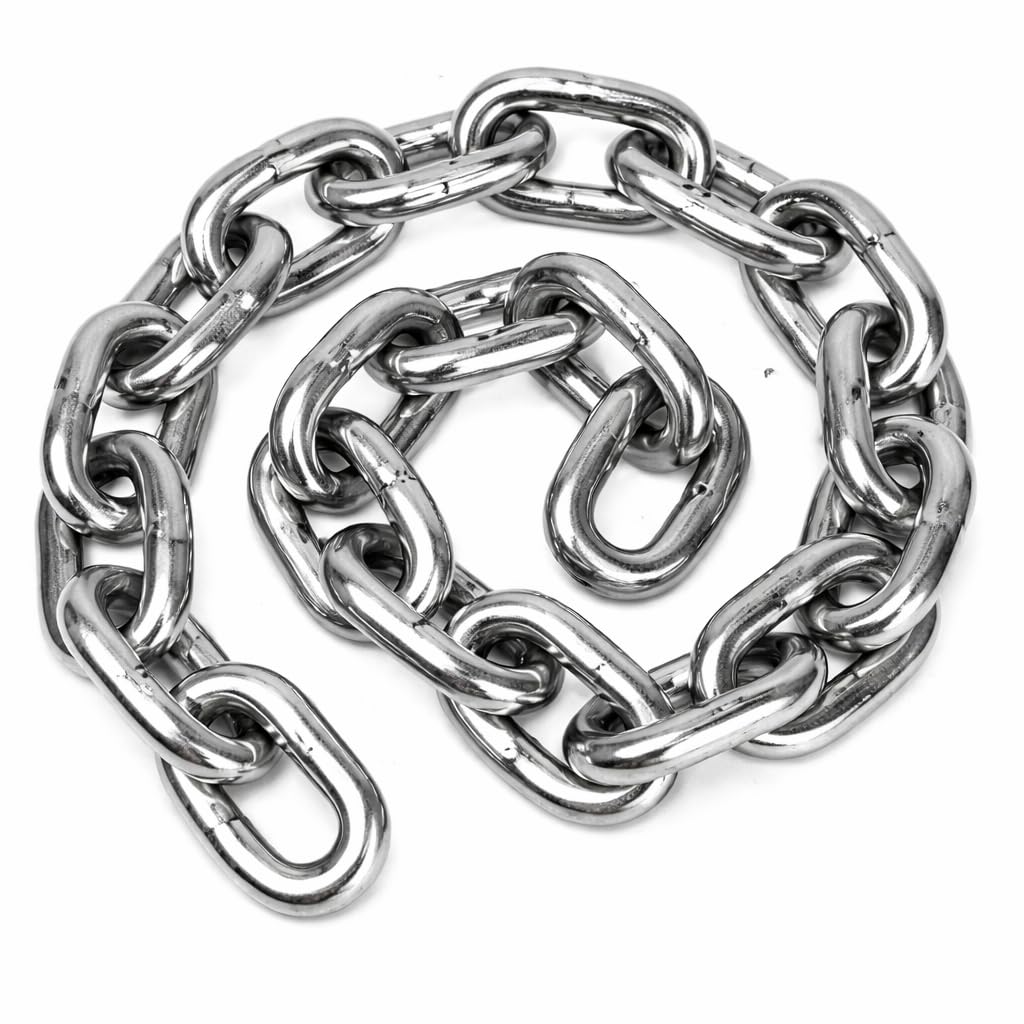 6MM x 1 Meter – Sure Lock 201 Grade Stainless Steel Short Link Chain-picture-16