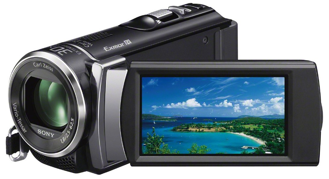 Sony Handycam HDR−CX500V Sony HDR-CX500V Handycam® 32GB HD flash memory/Memory Stick