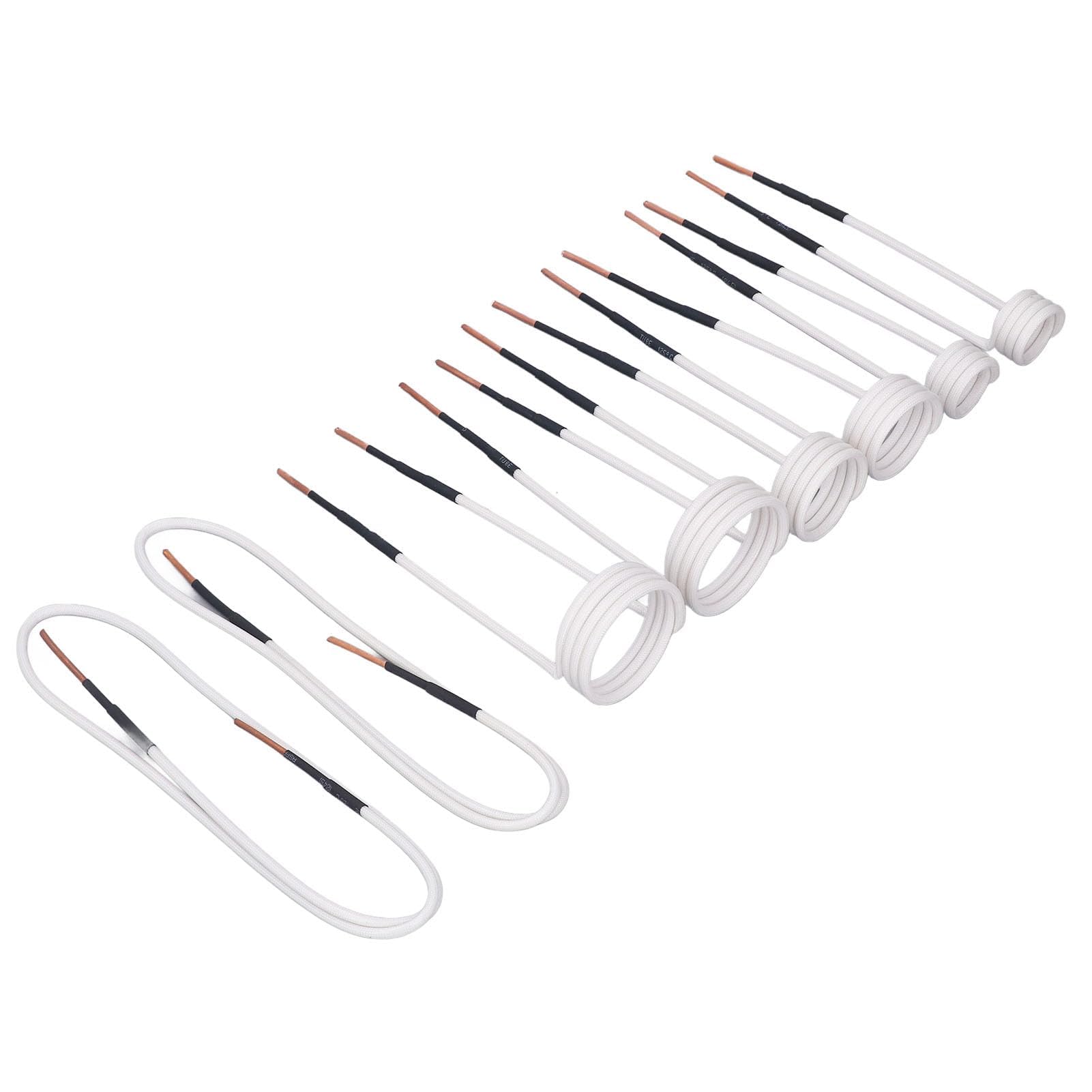 Induktionsheizspulen-Set, Induktionsheizspule, 8-teiliges Heizzubehör für Schrauben, 4 Muttern-Set, Kit-Kombination, 8-teiliges Set, Seitenschneider