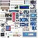 Adeept Newest Ultimate Starter Kit for Raspberry Pi 4 3 B+ B 3B 3B+ 2B, Python C Code, 40 Projects, STEM Education Kit, DIY Electronic Components Comprehensive Starter Kit with 480 Pages PDF Manual