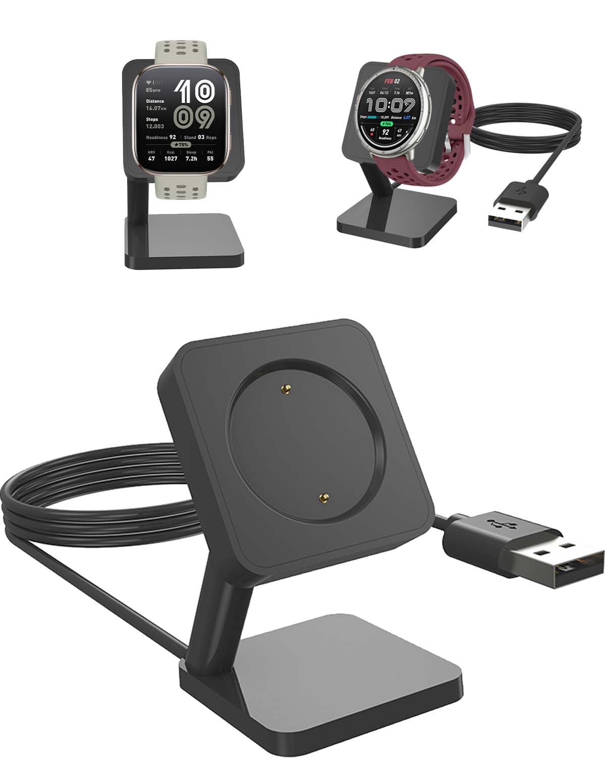 Amazfit Bip Charger Portable Charging Dock For Amazfit Bip Smart