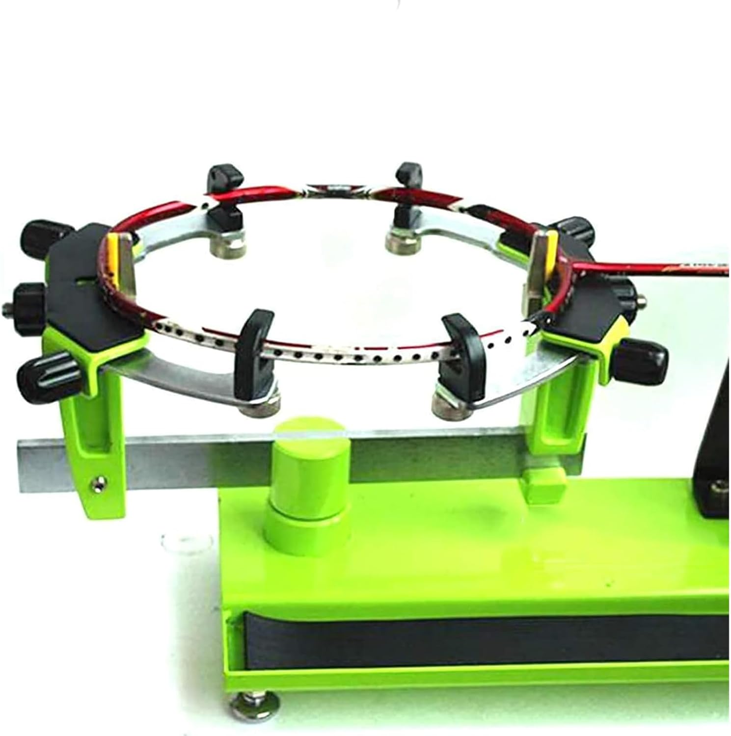 Tennis Stringing Machine, 360° Rotation Desktop Racket Stringing Machine with Tools and Accessories, 6 Point Mounting System, for DIY Squash, Individuals or Club