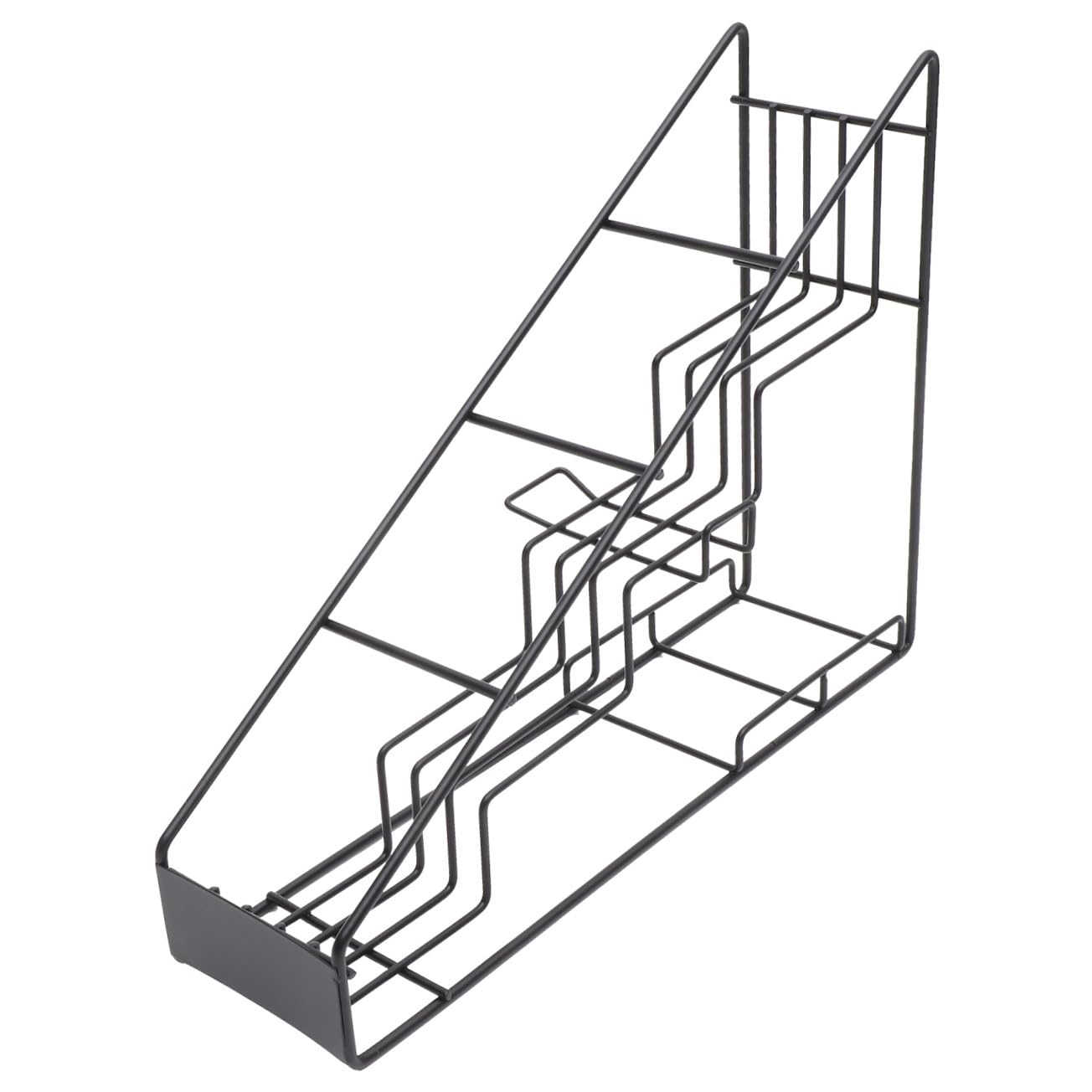 Cabilock Sirup Organizer Mit Schrägem Design Für Einfache Entnahme Platzsparendes Regal Für Küche Oder Zufällige Farbe