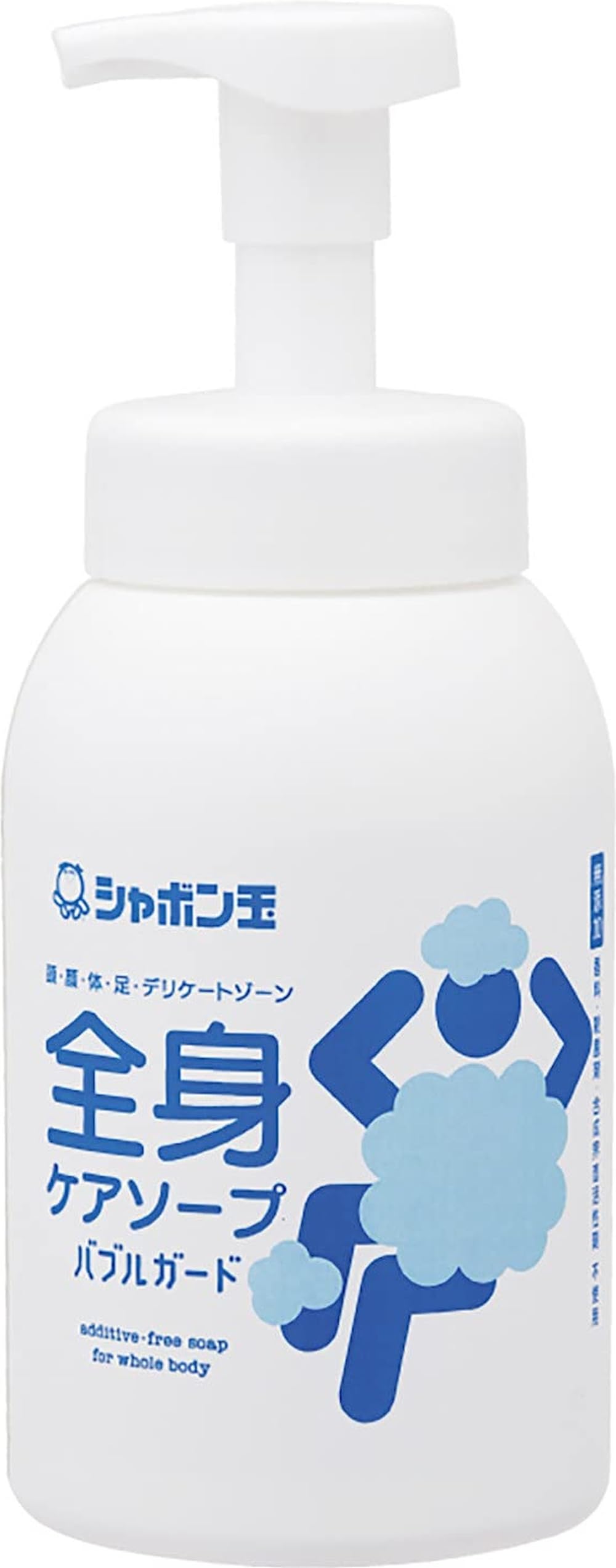Amazon | シャボン玉石けん 全身ケアソープバブルガードつめかえ用