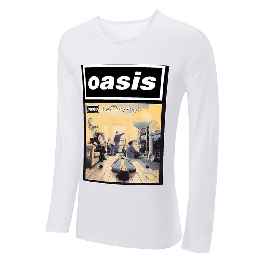 Amazon.co.jp: Oasis Men's Long Sleeve T-shirt, Oasis, Band