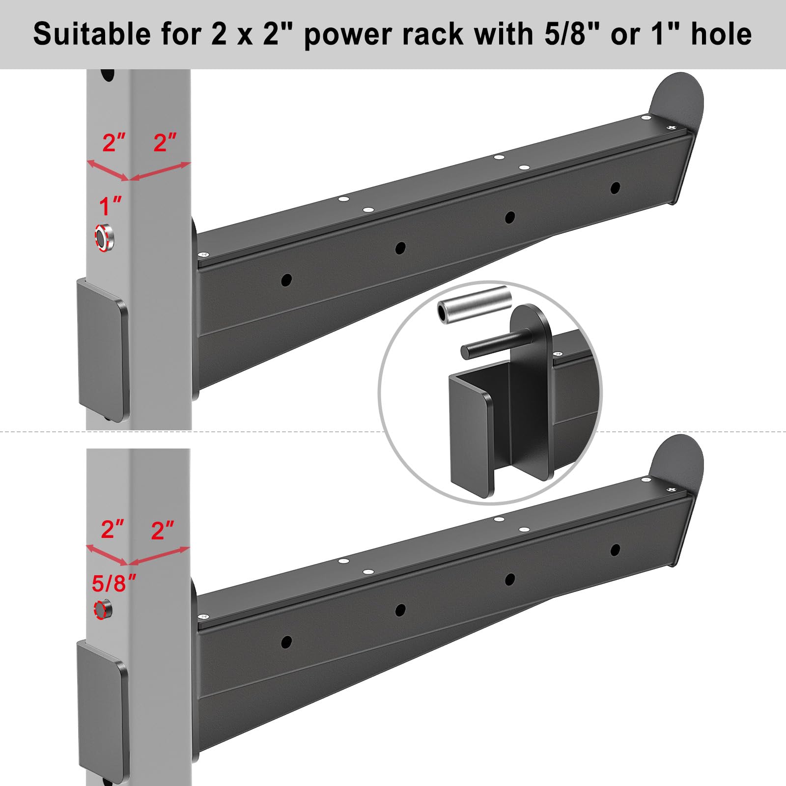 Lifeswell Heavy Duty Safety Spotter Arms for 2