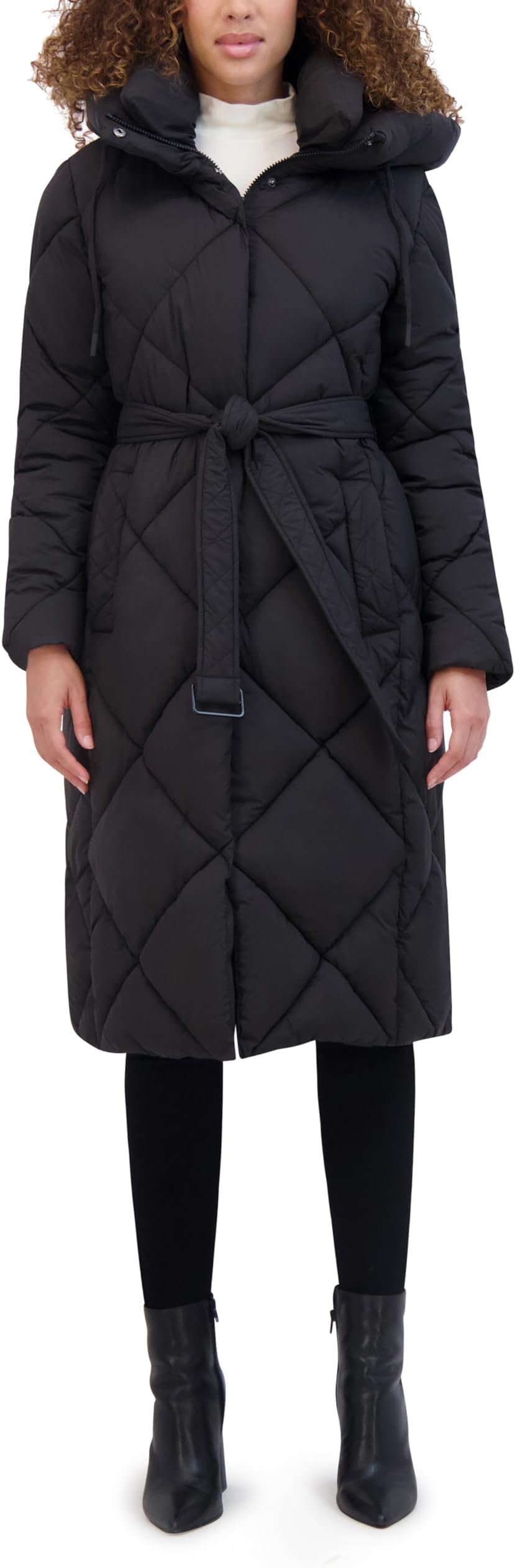 Abercrombie belted puffer Clearance