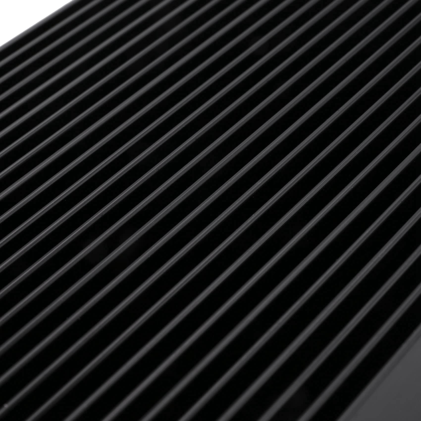 3 x trwały korpus chłodzący ze srebrnego aluminium z błyszczącą lamelą 80 x 27 x 150 mm do elektrycznego chipa chłodnicy z tranzystorem LED