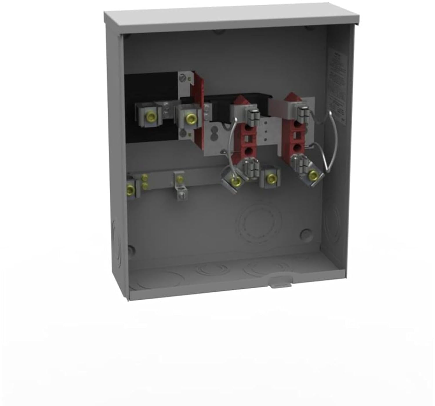 Milbank U1980-O 1 Phase Ringless Meter Socket 4 Jaw 1 Position 200 Amp