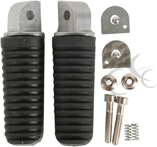 Miniatura 2 de BEUTEE Motorcycle Rear Footrest Foot Pegs Compatible with FJR1300 FZ400 FZ6R XJR400 XJR1200 XJR1300 XJ6 FZ6N 2004-2006 2005