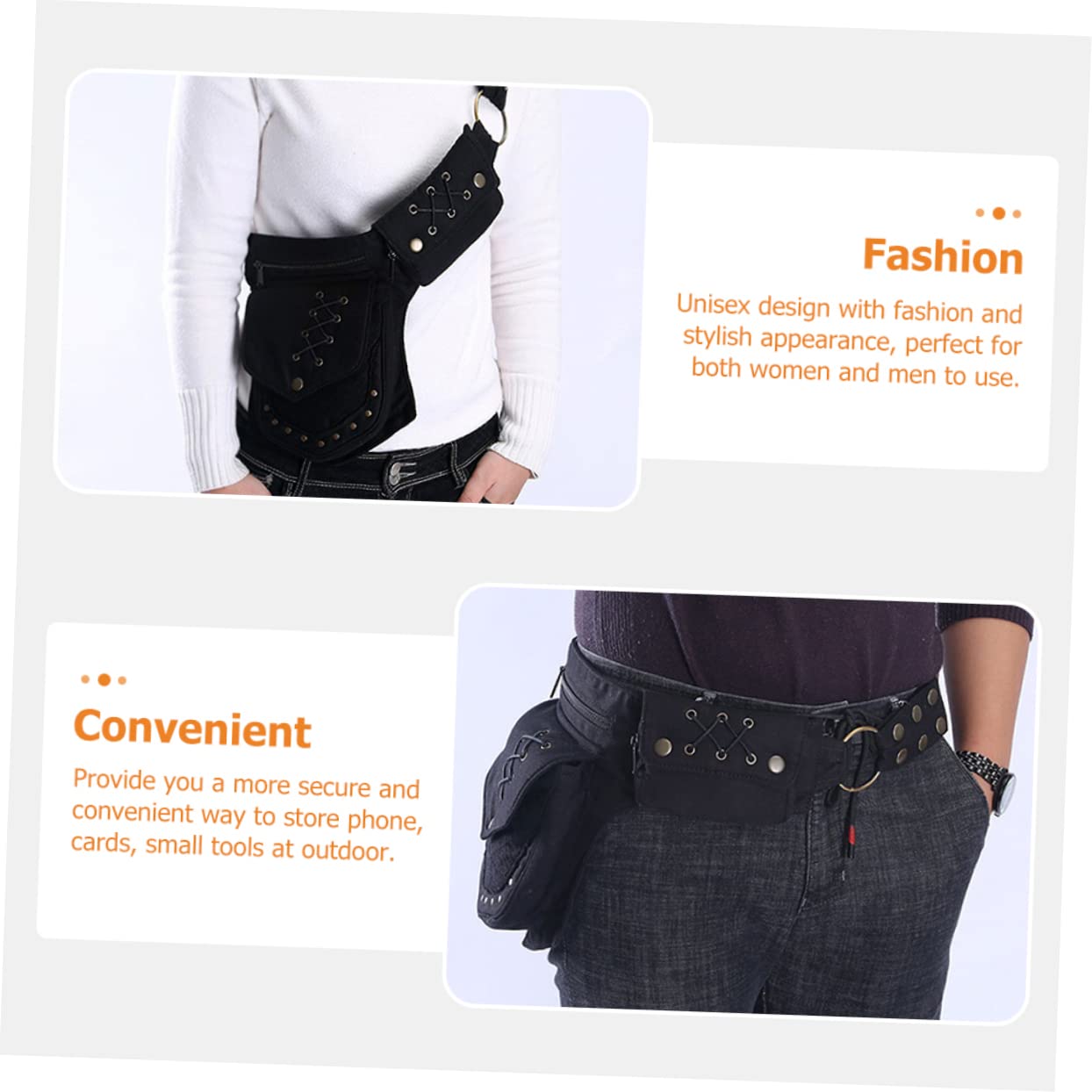 jojofuny Borsa Portautensili Per Telefono Alla Moda Accessorio Per Escursionismo E Campeggio Custodia Per Cellulare Per Telefono Design Robusto E Tasche Multiple