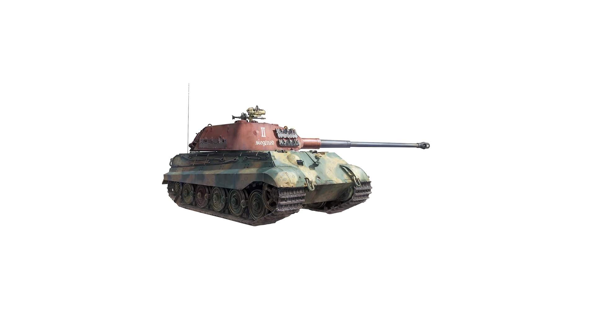 キングタイガー　1/35 新品未使用品 イエローとの2台まとめて キングタイガー 1/35 新品未使用品 イエローとの2台まとめて キング