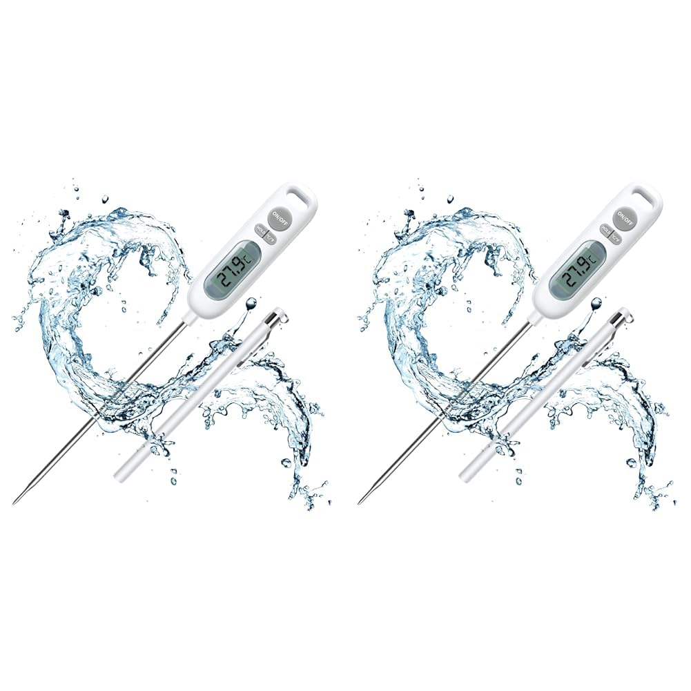 Termometro Alimenti Digitale HORJOR - Acciaio Inossidabile - Range -50°C To 300°C - Per Carne, Forno, BBQ - Foto 3