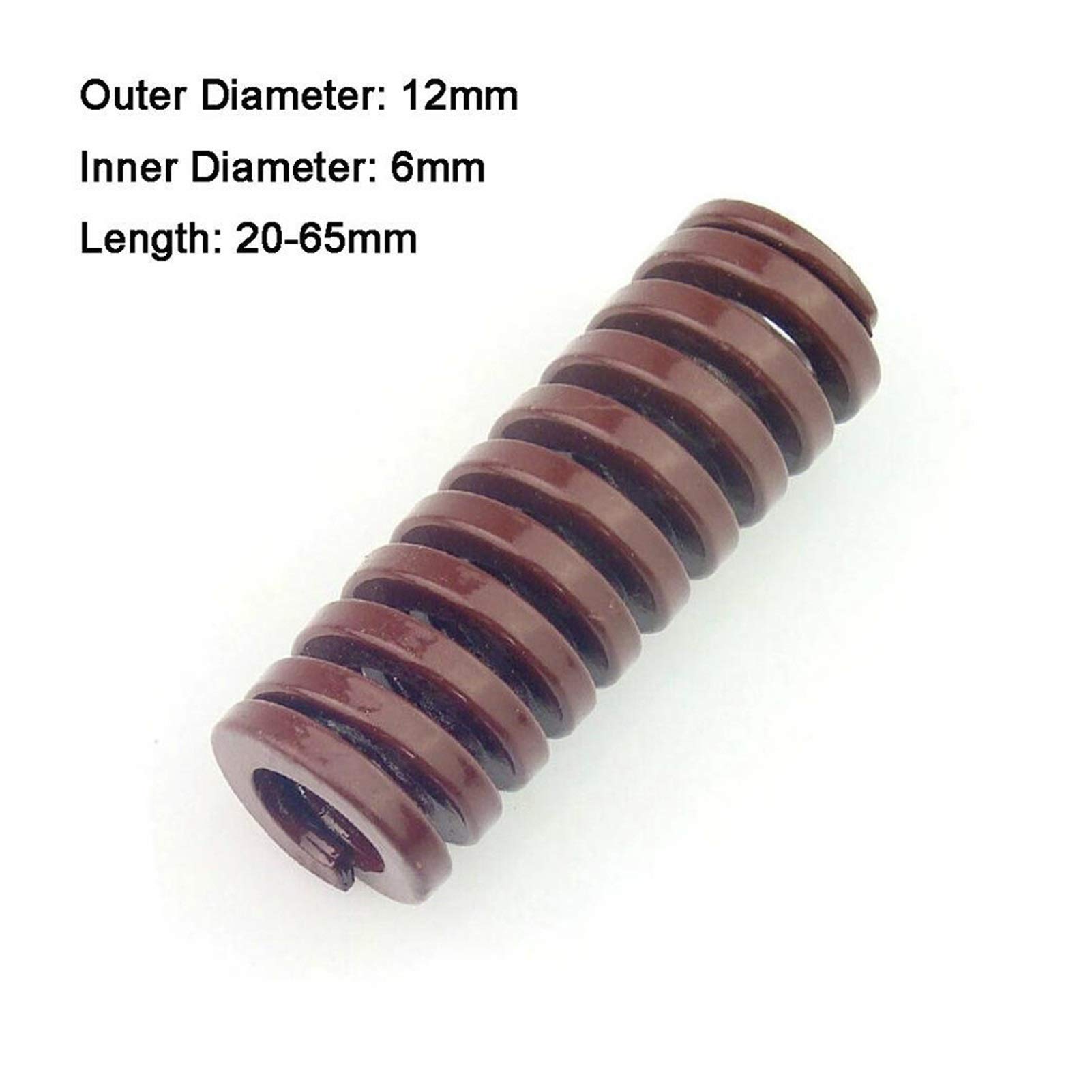 Drahtdurchmesser 0.5mm Kleine Druckfedern Edelstahldraht Federn Länge 5mm-50mm E