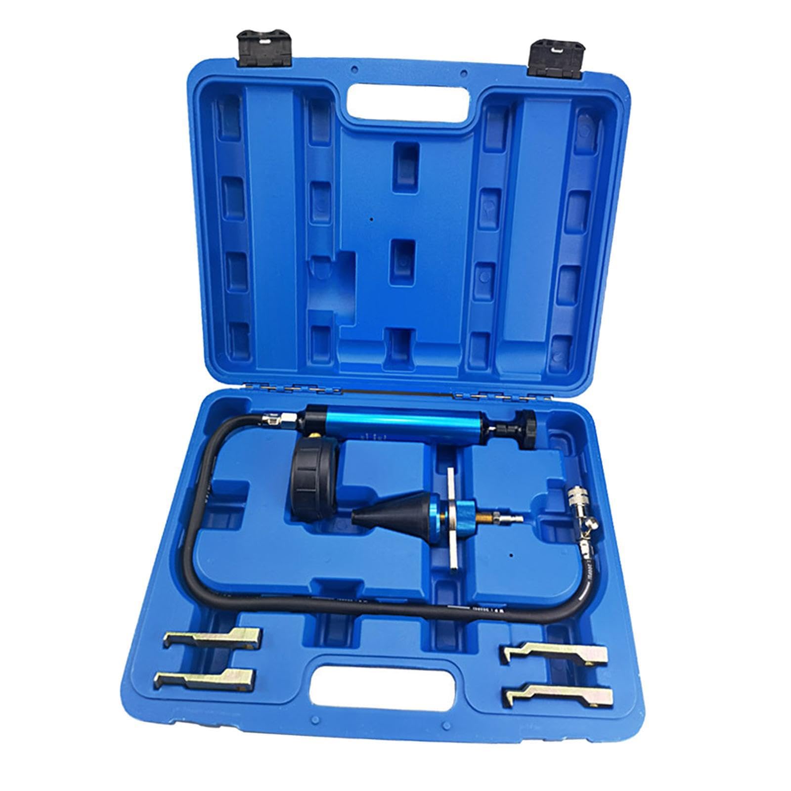 Kit de Herramientas para la detección de Fugas y comprobación de | presión del radiador para sistemas de refrigeración de automóviles. Garantiza un