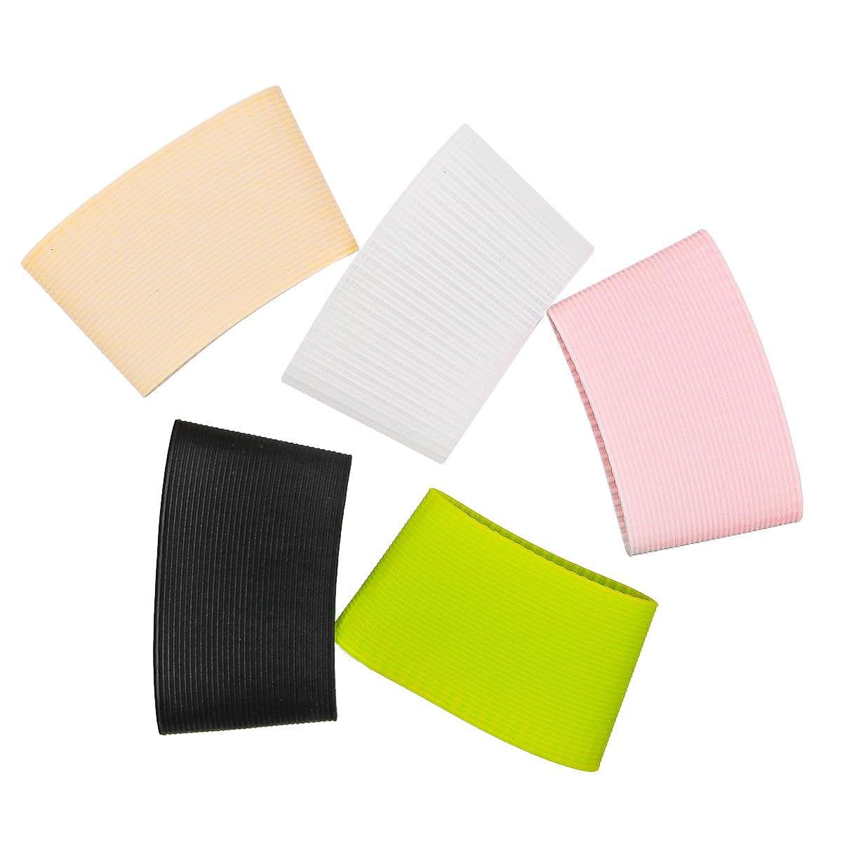 Lwuey Tazza del Silicone - Tazze Custodia Riutilizzabile per Bevande Calde e Fredde in Resistente Al Calore Bicchieri Bottiglie Caffè Bottiglia Vetro Manica Della Copertura Protettiva