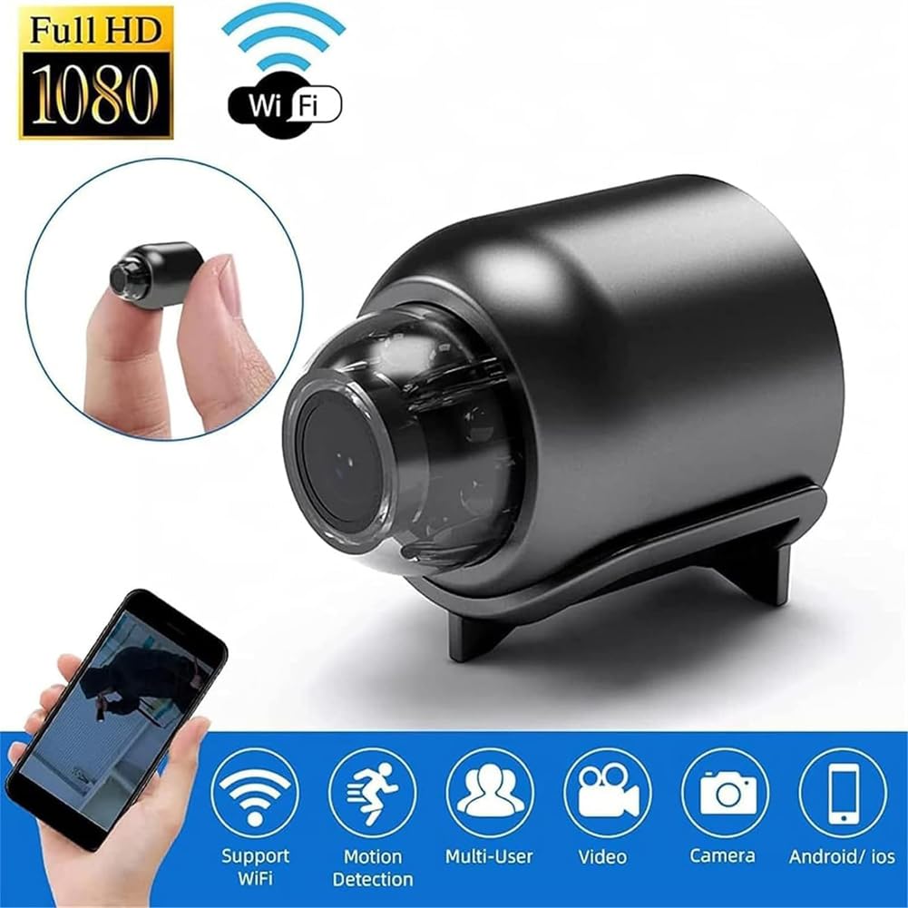 Mini Telecamera Wi-Fi 1080P X5 Visione Remota Registrazione Ciclica Per Casa