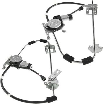 Asiph For Pair Front Left+Right Window Regulator w/Motor,Easy to install,Delivered from USA,Free return