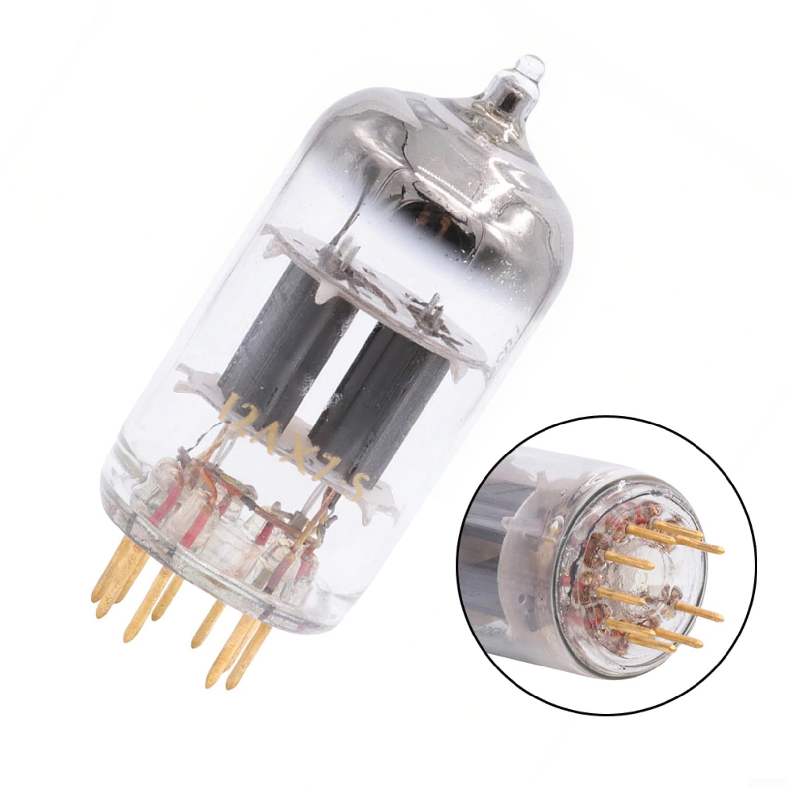 12AX7S Vakuumröhre, Ersatz für ECC83 6N4 7025, für hi-Fi Audio, vergoldete Pins, DIY