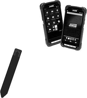 BoxWave Stylus Pouch Compatible with Intrinsically Safe XT2 - Stylus PortaPouch, Stylus Holder Carrier Portable Self-Adhesive for Intrinsically Safe XT2 - Jet Black