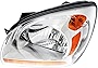Gold Shrine For Kia Sportage Headlight 2005 2006 2007 2008 Driver Left Side Headlamp Assembly Replacement