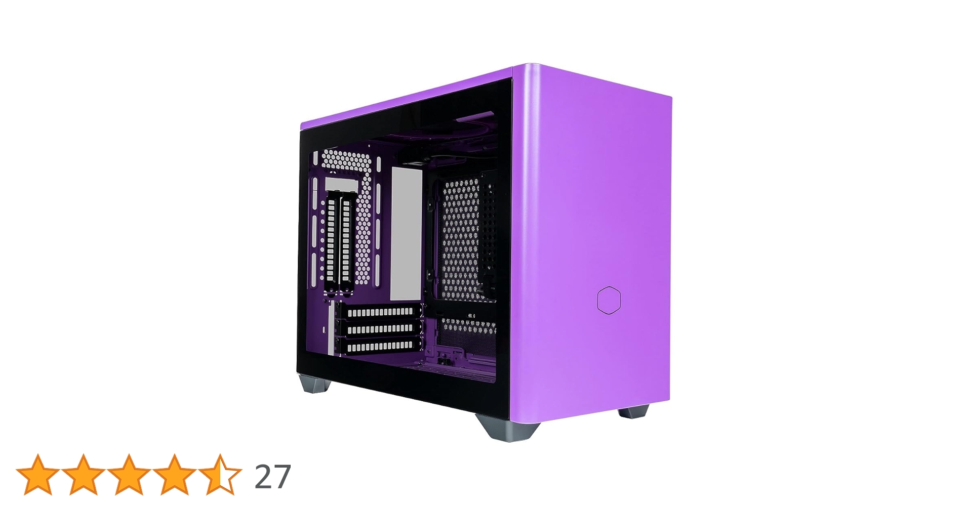 Amazon | Cooler Master MasterBox NR200P Purple (パープル/黒) Mini Amazon | Cooler Master MasterBox NR200P Purple (パープル/黒) Mini