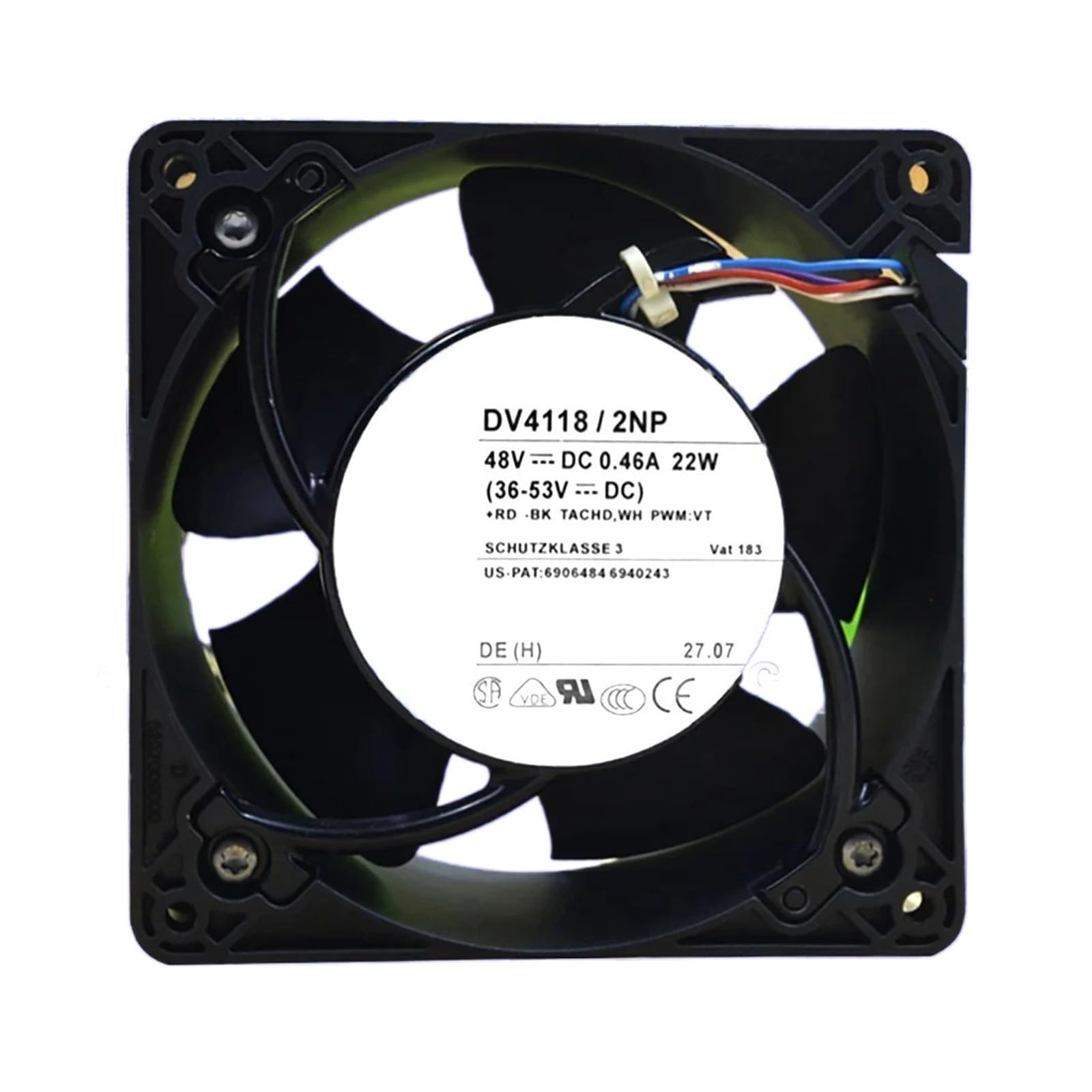 OKEWGHFL DV4118/2NP DV 4118/2NP 48VDC COOLING FAN 12038 120 * 120 * 38mm