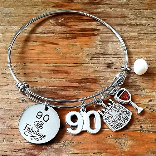 Image of Silver /14k Gold Plated Birthday Bracelet, Natural Healing Crystal Bracelet Gifts for Her Birthday for Daughter Granddaughter Friends Mom Grandma Sister