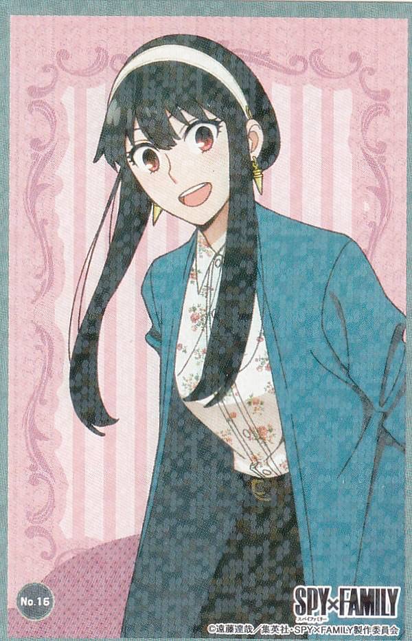 Amazon.co.jp: 【No.16 ヨル・フォージャー】 SPY×FAMILY ステッカー