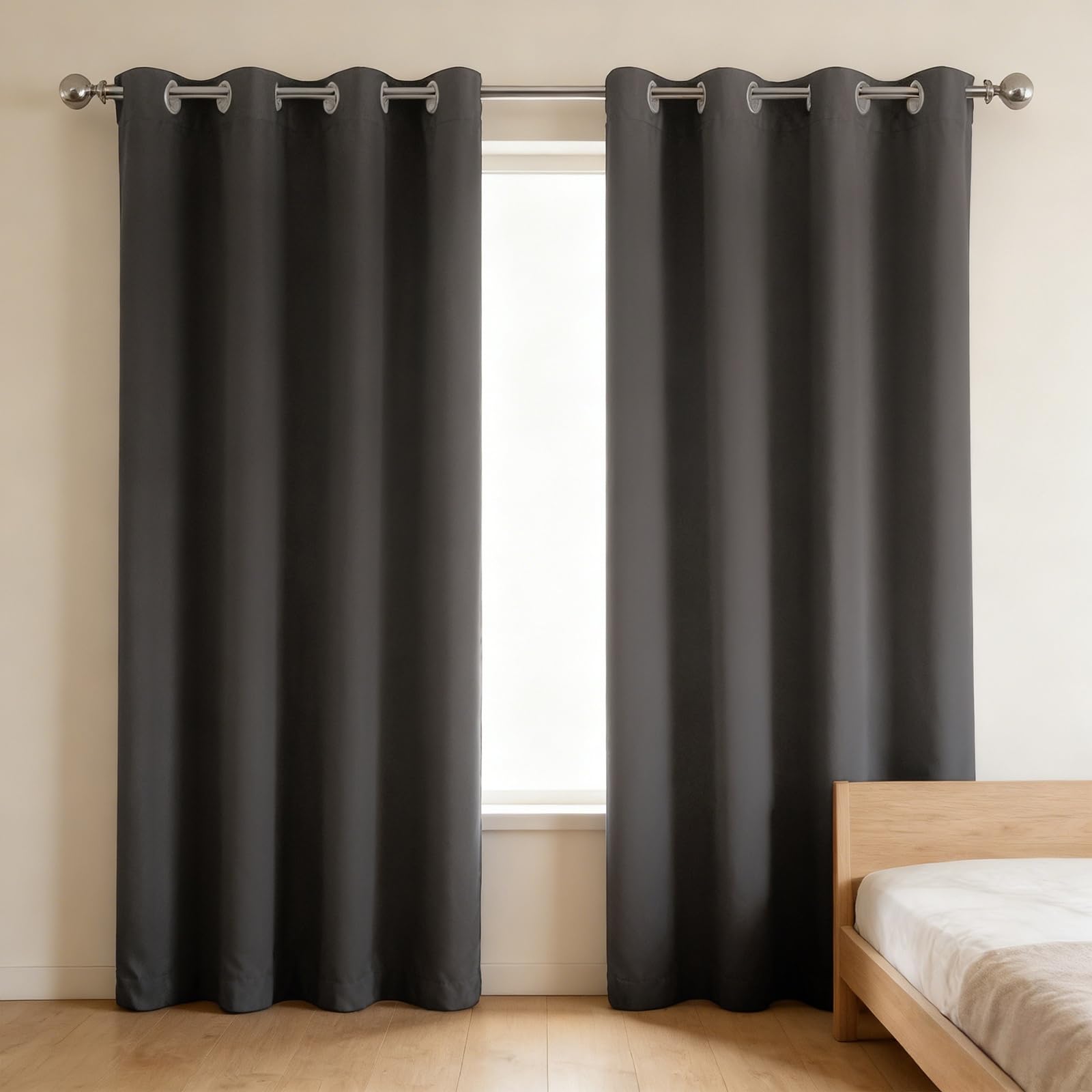 Rideaux opaque 60 x 90 cm isolant thermique anti froid et bloqueur lumière
