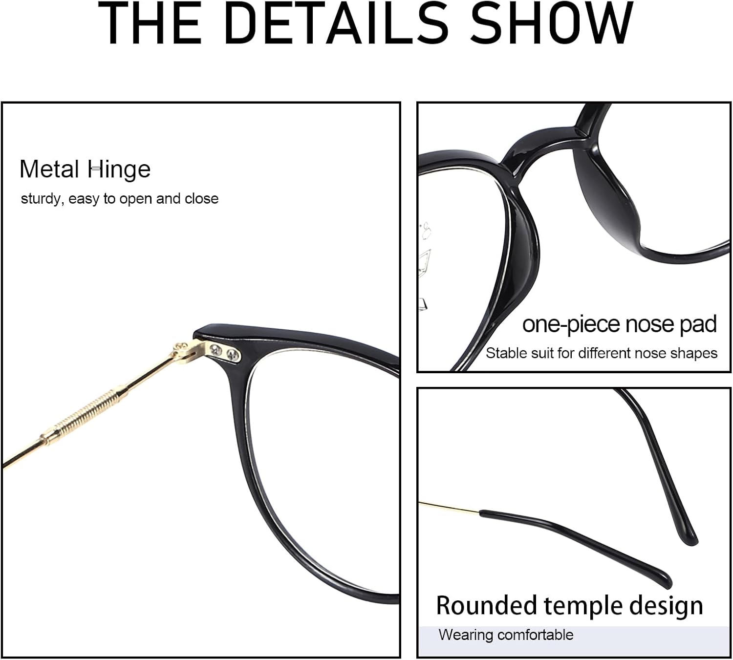 Progressive Reading Glasses for Women and Men - Multifocal Readers - Photochromic and Blue Light Blocking eyewear