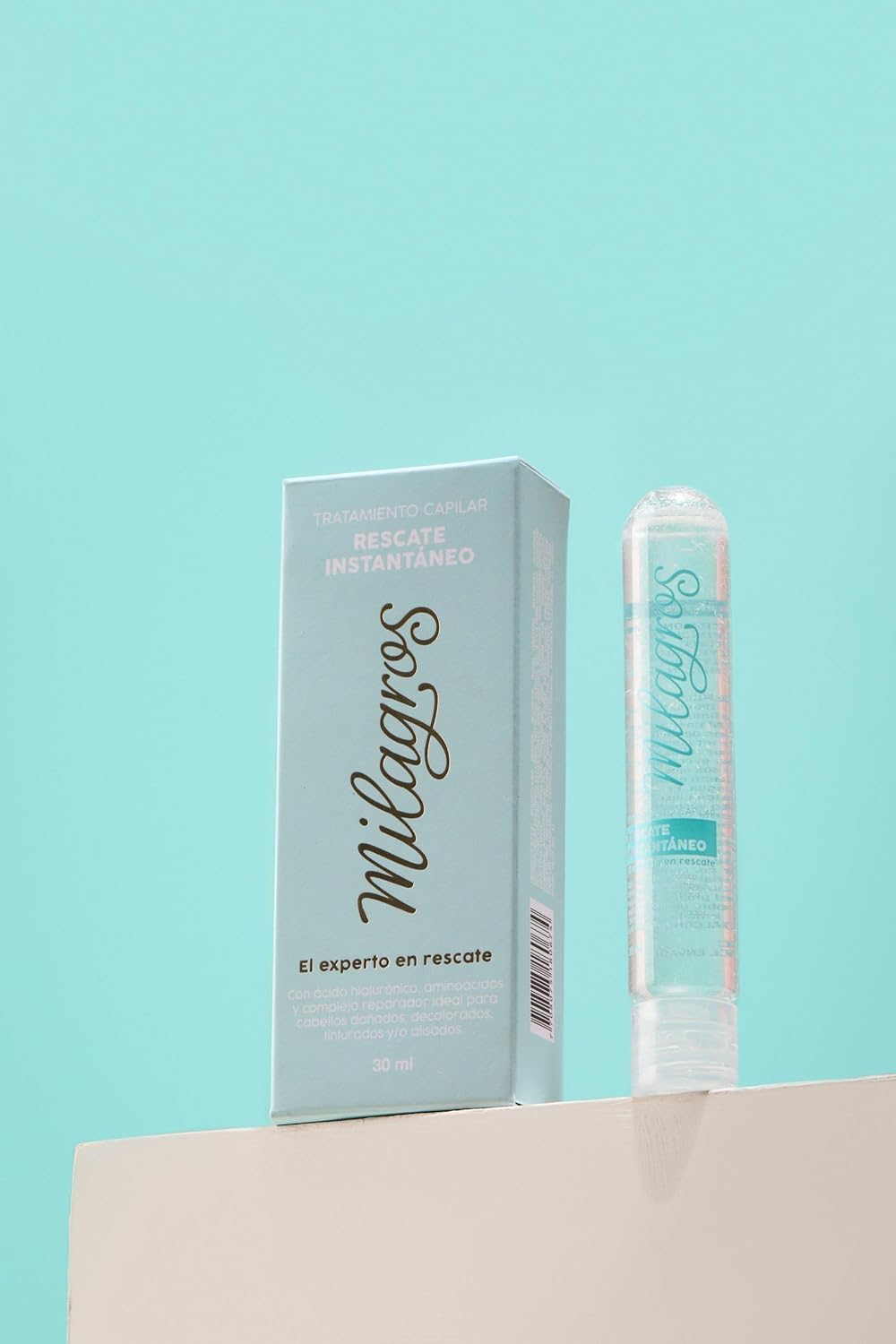 MILAGROS Tratamiento Biorepolarizador Capilar & Tratamiento Capilar Rescate Instantáneo - KIT Reparacion Intensiva Para Cabello Muy Dañados - Tratamiento Colombiano Milagros