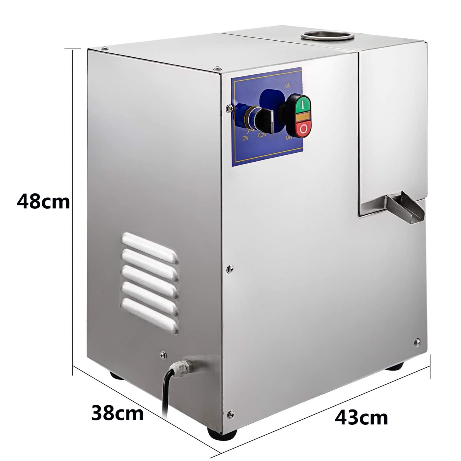 Canglan Manual Sugarcane Juicer Machine - Commercial Stainless Steel Press, 50KG/Hour Capacity For Juice Bars - View #8