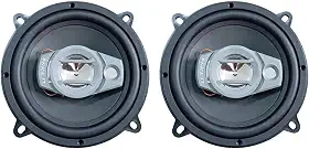 Kit 2 Alto Falantes HN4 130W 4" 4 OHMS 4R Cor Preto Hiken - 2HK055040