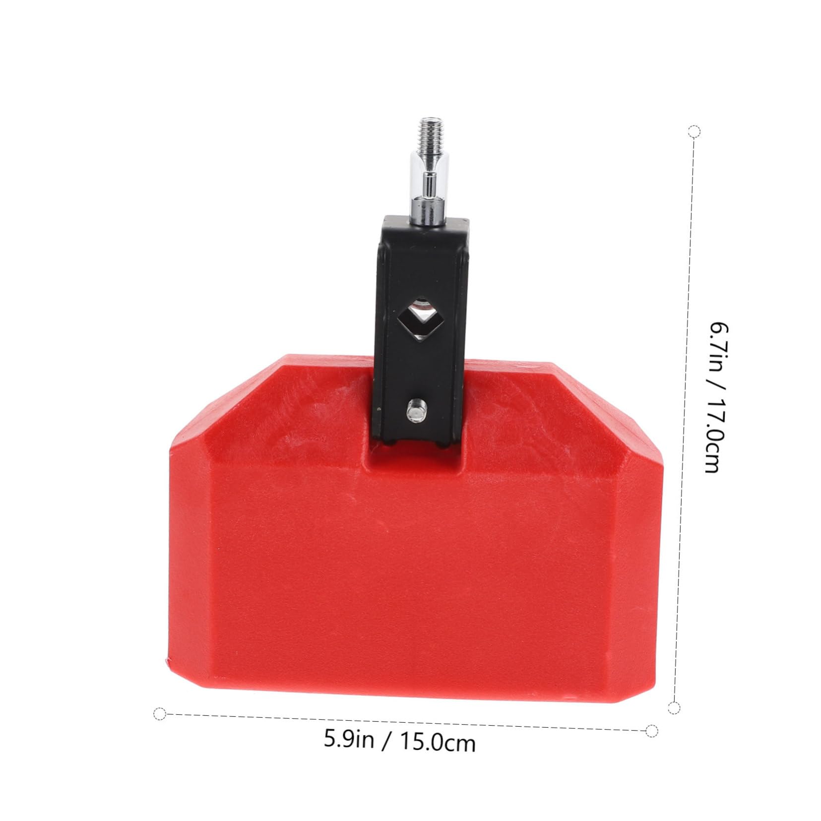 BESPORTBLE Bulk Cowbells for Drum Set 6 Inches Accessory for Percussion Instruments