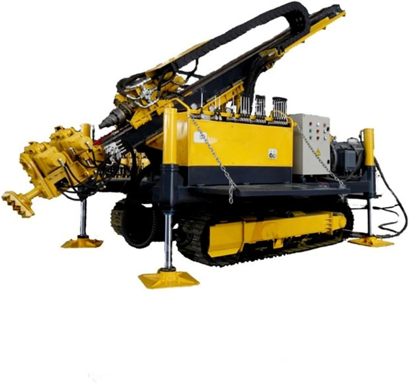 Foundation Engineering Down-The-Hole Drilling Rig Compact Hydraulic Borehole Machine for Building Anchor Hole Drilling, Ground Reinforcement and Civil Construction Applications