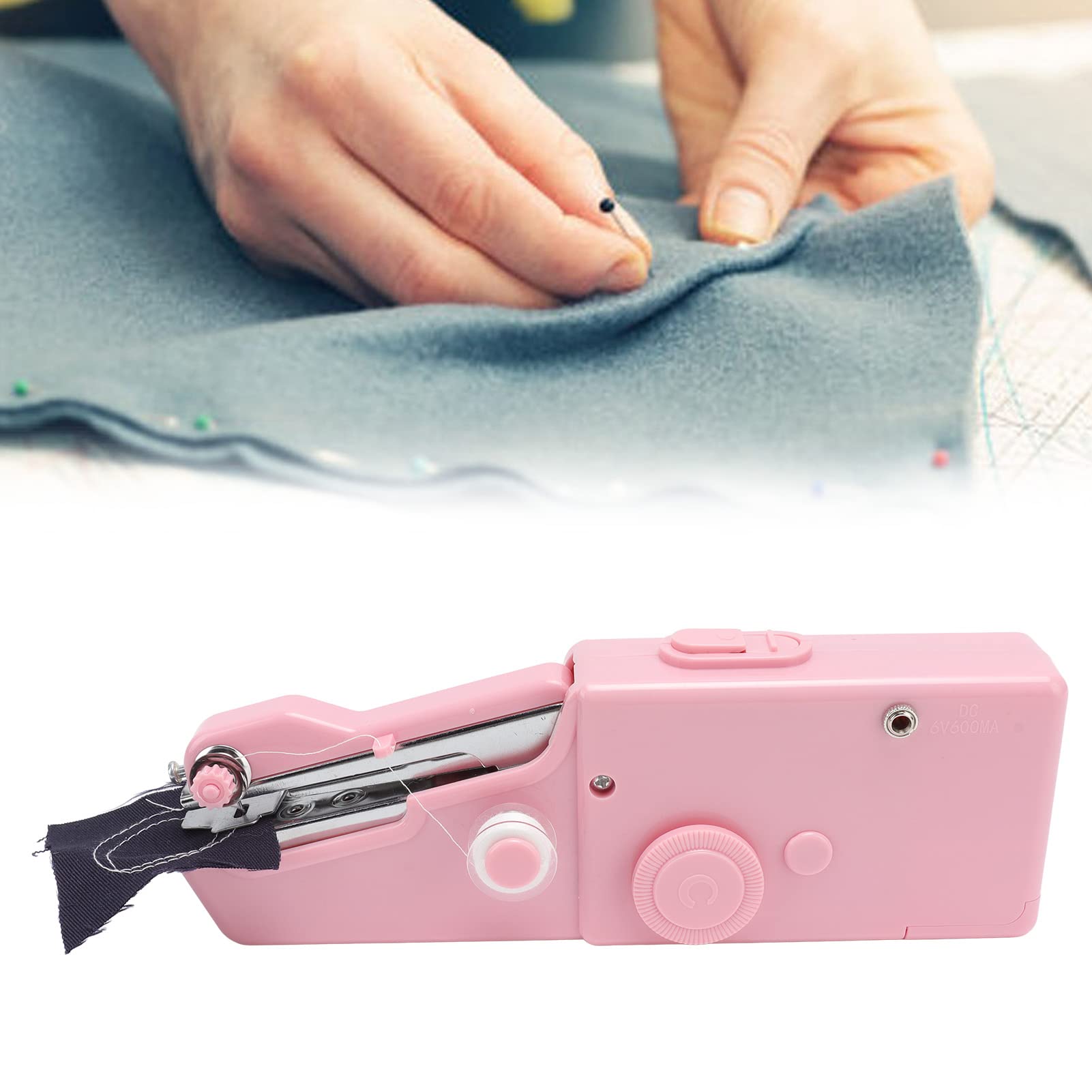Mini Machine à coudre manuelle Portable opération Simple outils de couture tissu Mini Machine à coudre manuelle Portable opération Simple outils de couture tissu