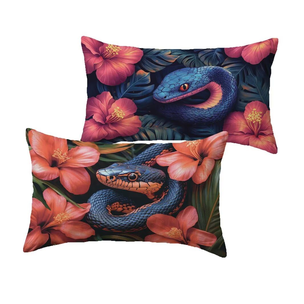 Coussin exterieur impermeable et anti-tache en velours rose 30x60 pour canape de jardin C-496