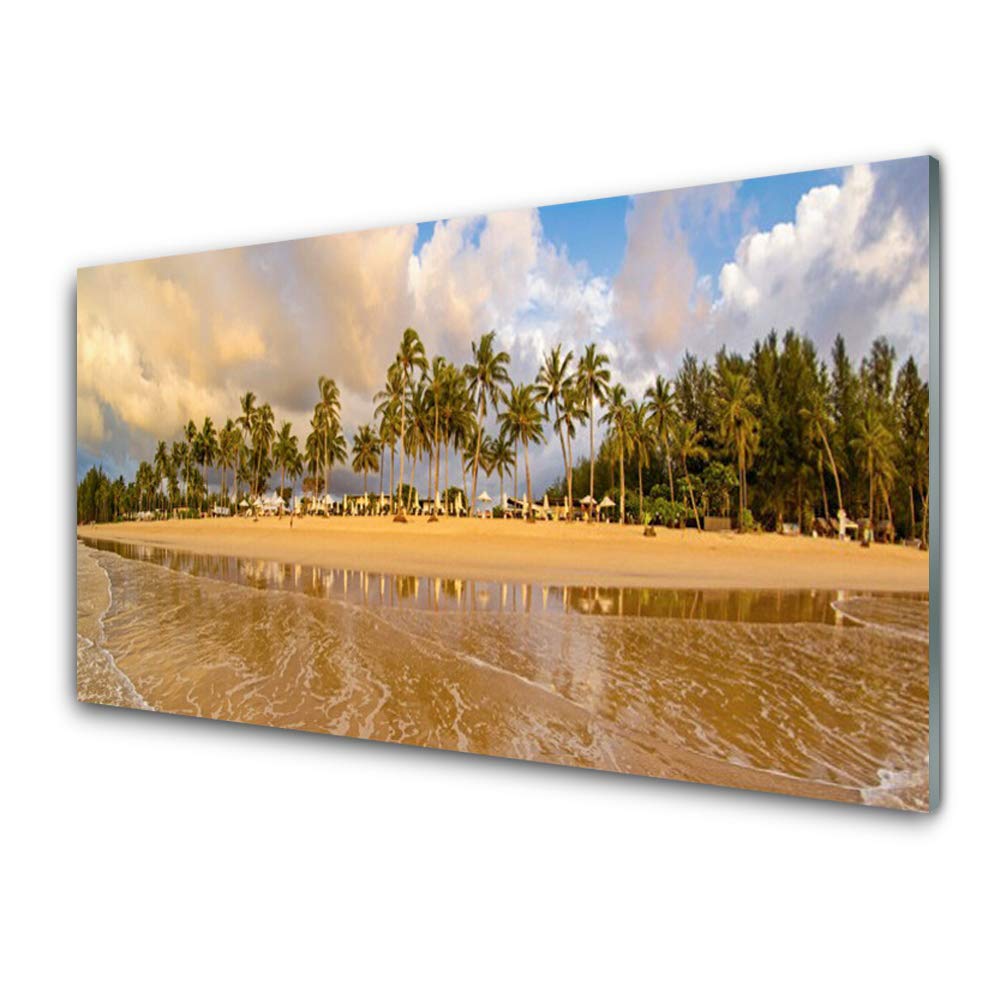 Tableau moderne 100x50cm impression sur verre trempé Tulup pour remplacer les cadres fragiles