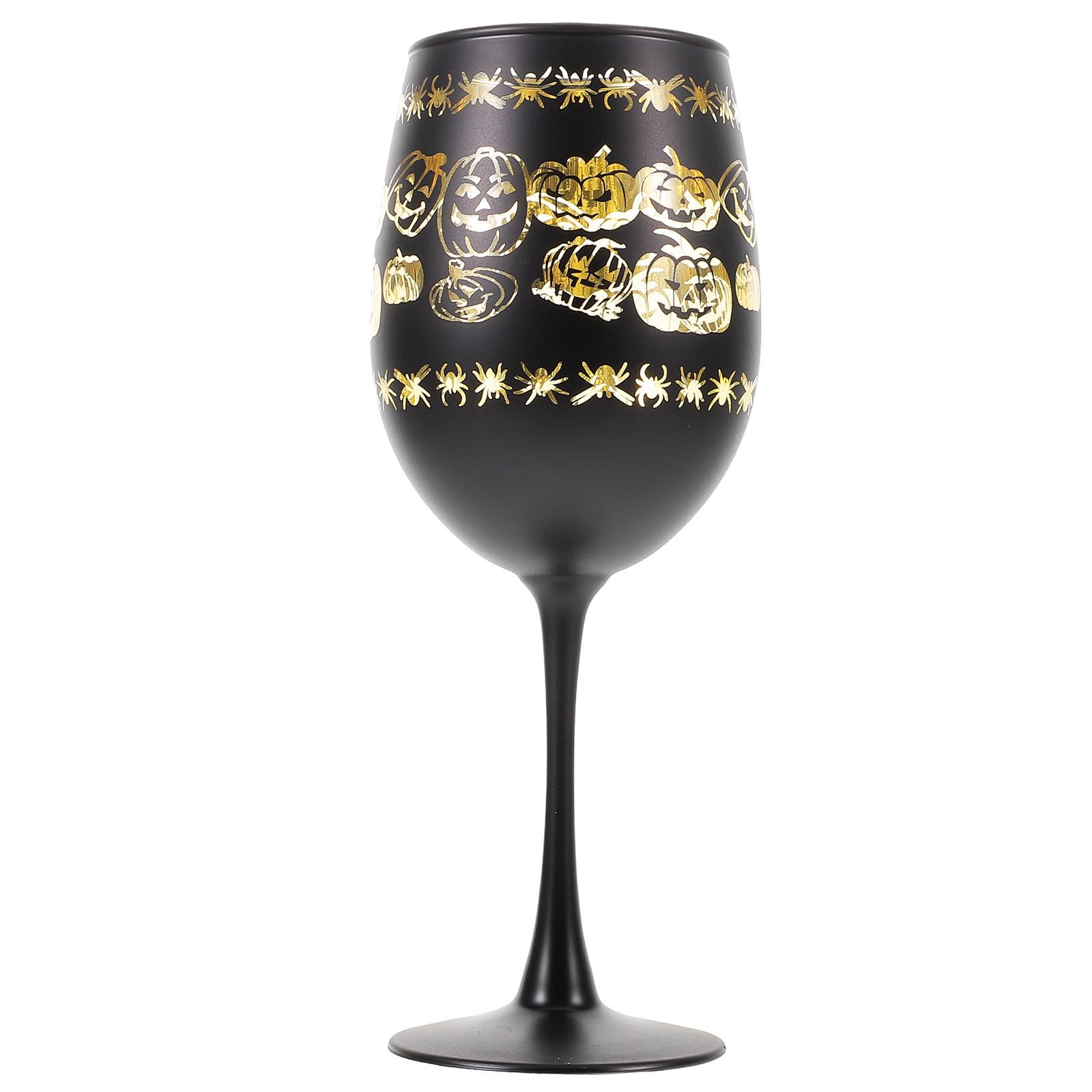 Copa de vino de vidrio negro con artesanía fina y diseño creativo exclusivo para coleccionistas
