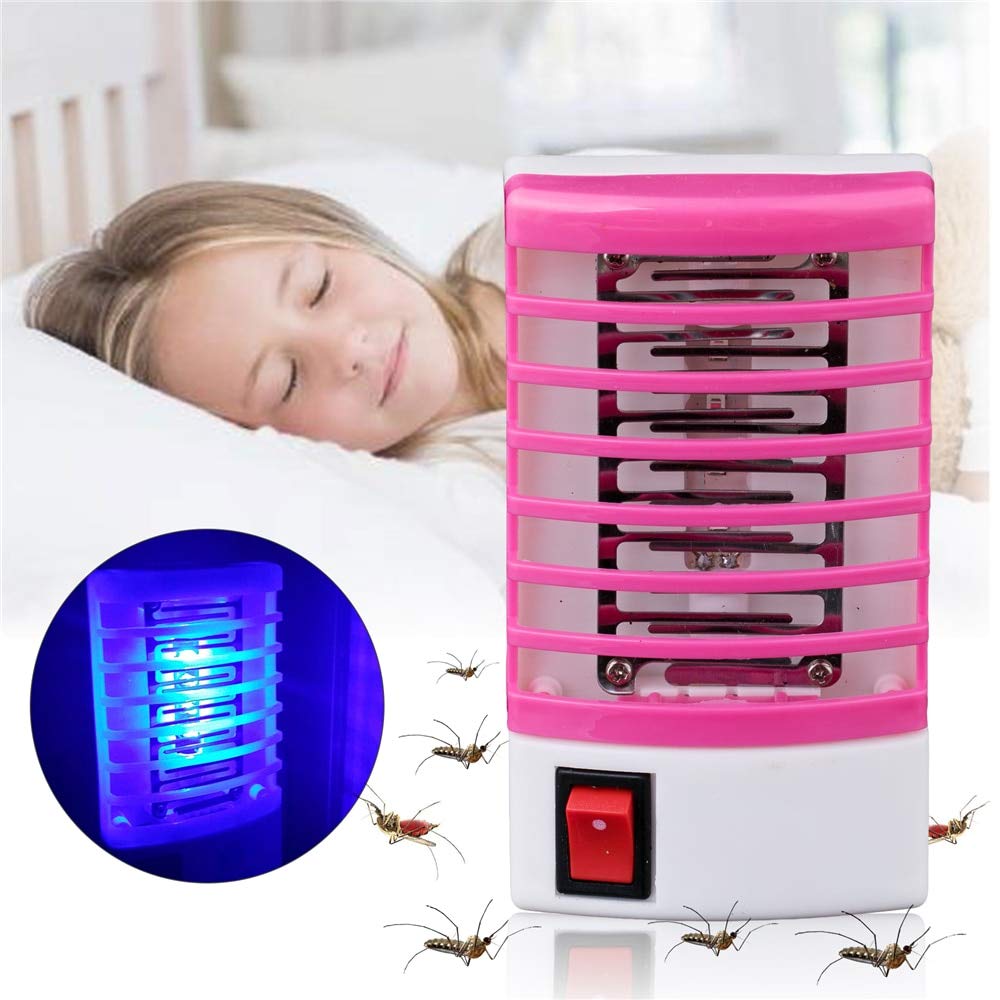Mosquito Killer Lampada antizanzare Presa a LED Zanzara elettrica Fly Bug Trappola per Insetti Killer Cura Repellente per zanzare