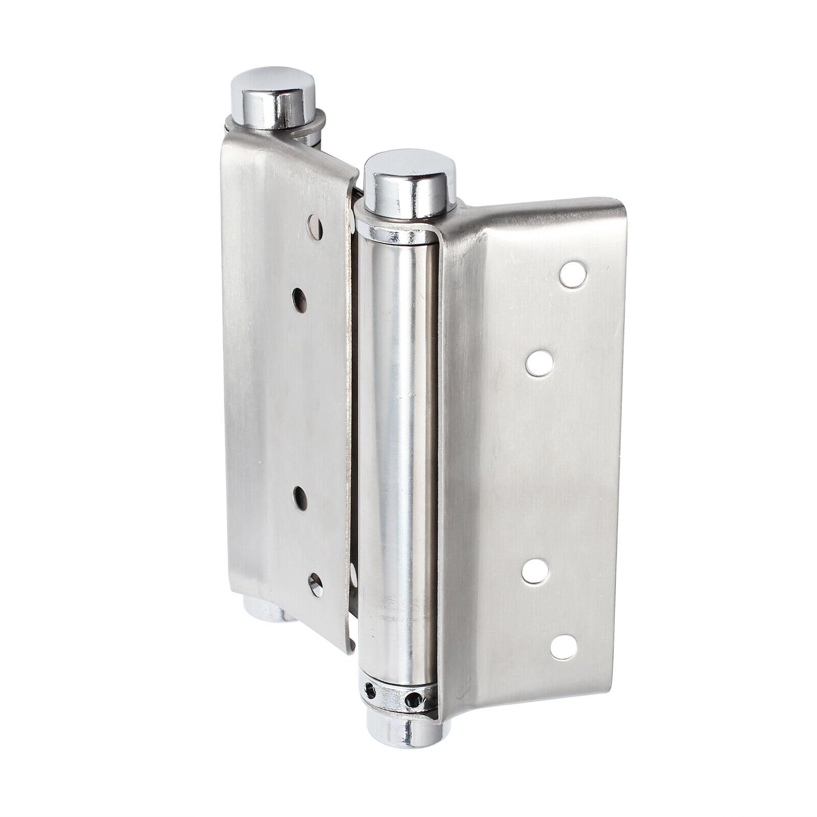 Bohaner Swing Door Hinge 2 Pieces 4 Inch Stainless Steel Hinges Small Door Hinge 35 kg Load Capacity Door Hinge for Saloon Door Swing Door Metal & Wooden Doors - Image 4