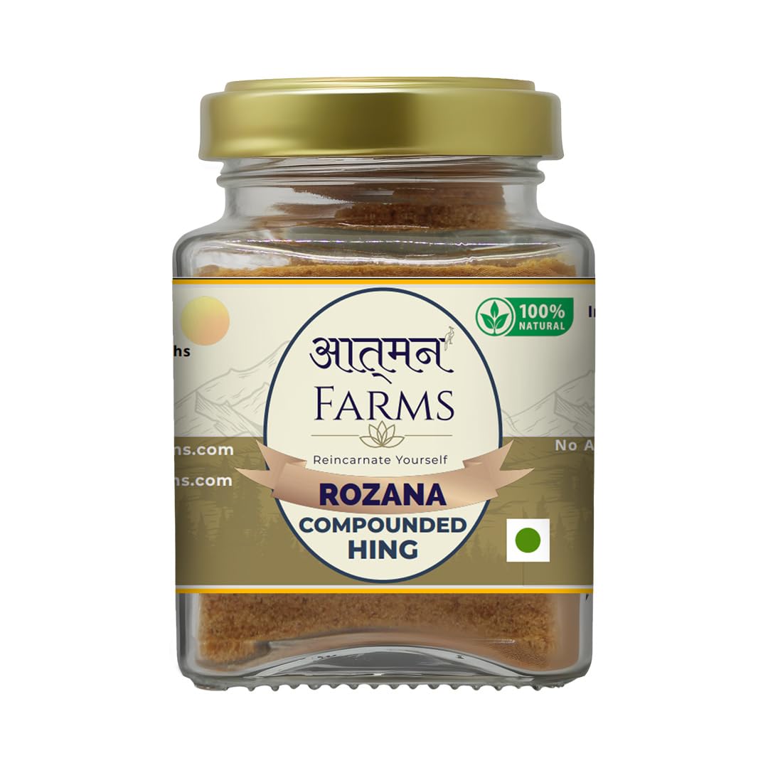 ATMAN FARMS Rozana Pure Hing Powder 50g Strong Hathras Compound (Bandhani) Hing Powder (50g) (B0D9BF25K7) Amazon Price History, Amazon Price Tracker