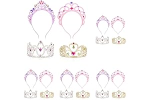 Melissa & Doug Tiaras Set: Perfect for Costume Parties and Princess Play!