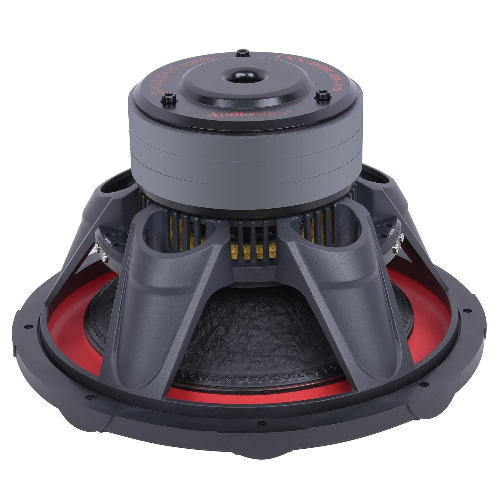 Amazon.co.jp: Audiopipe 15インチ トリプルスタック コンポジット
